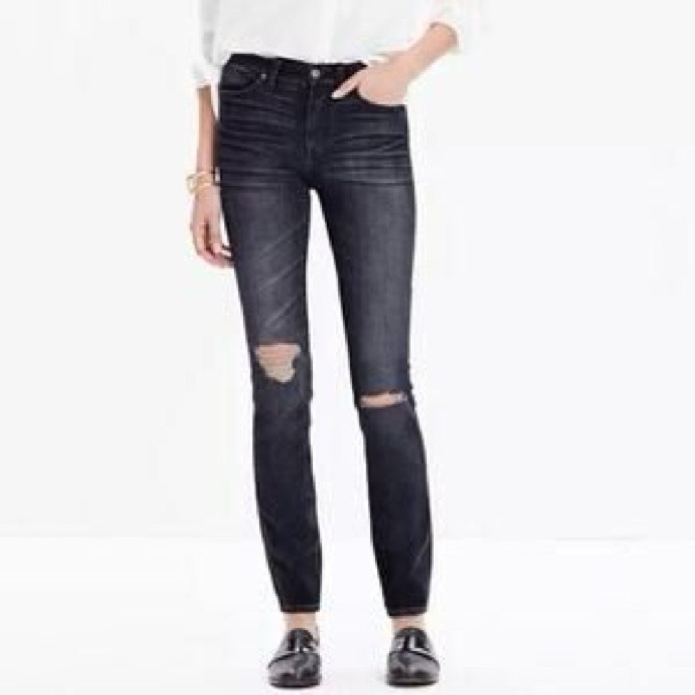 Madewell High Riser Skinny Kincaid Wash